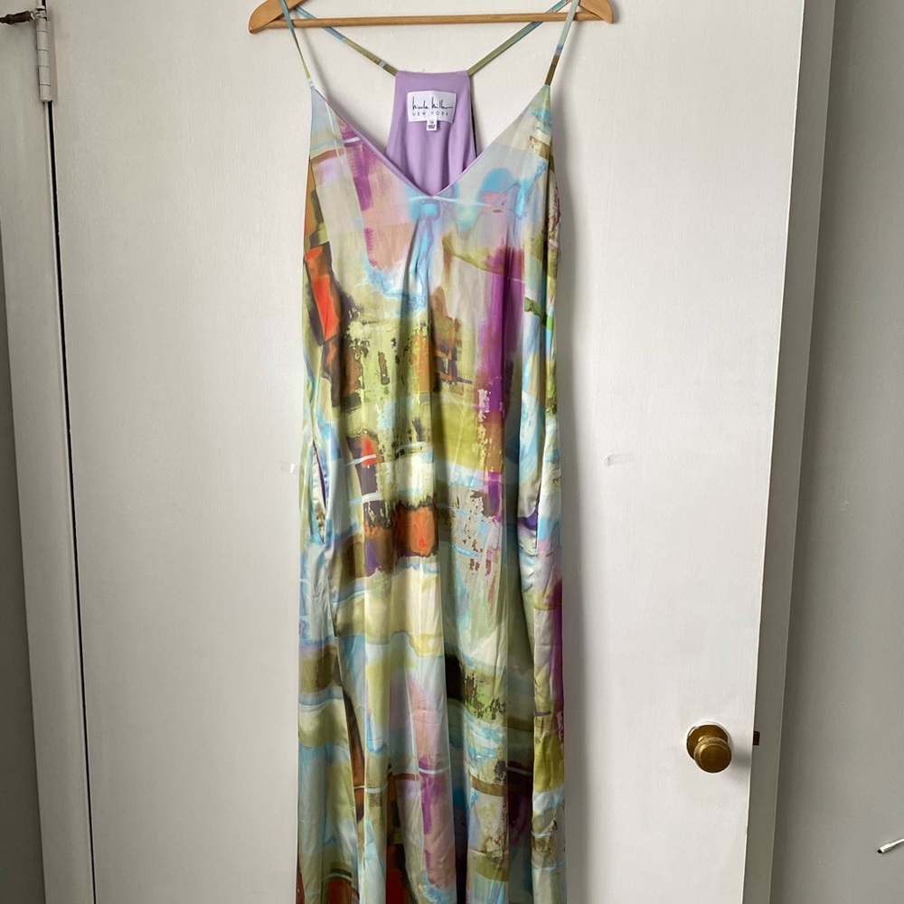 Nicole Miller maxi dress. From Anthropologie.